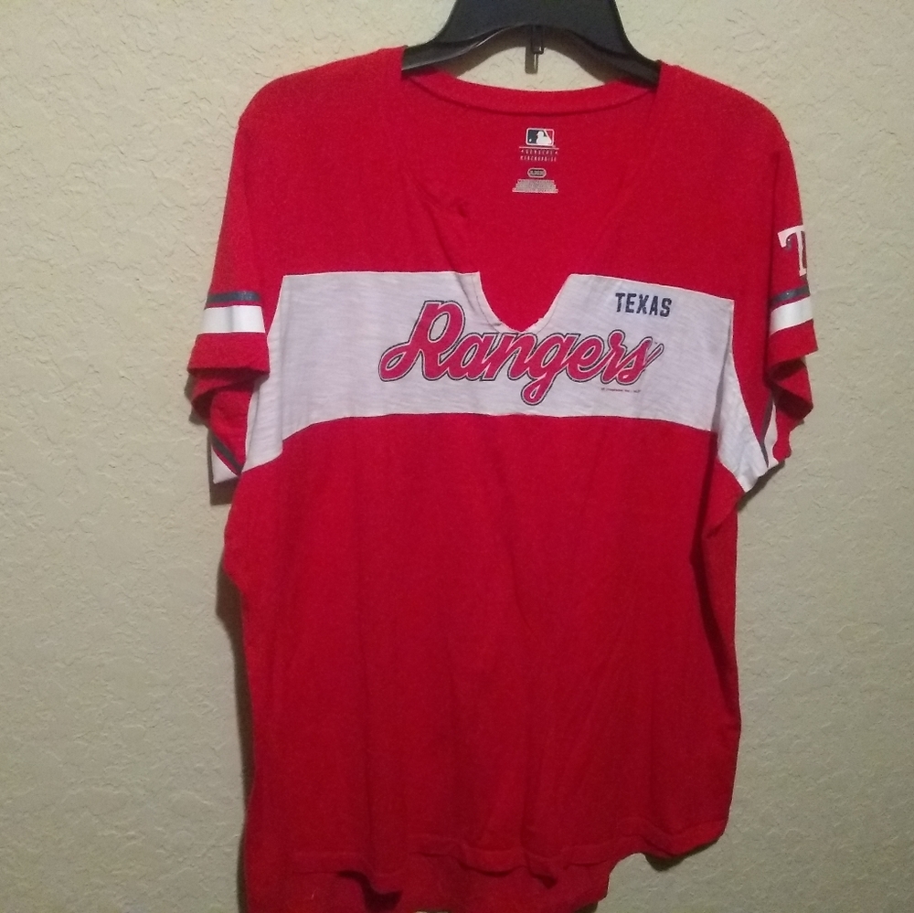Women's Texas Rangers shirt